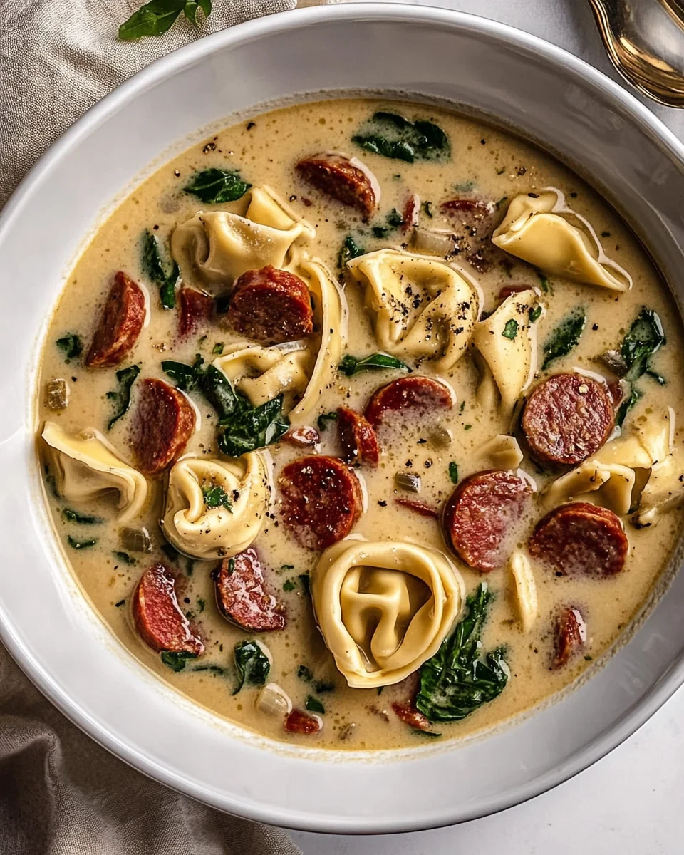 Simple Kielbasa Tortellini Soup for Cozy Nights - additional image