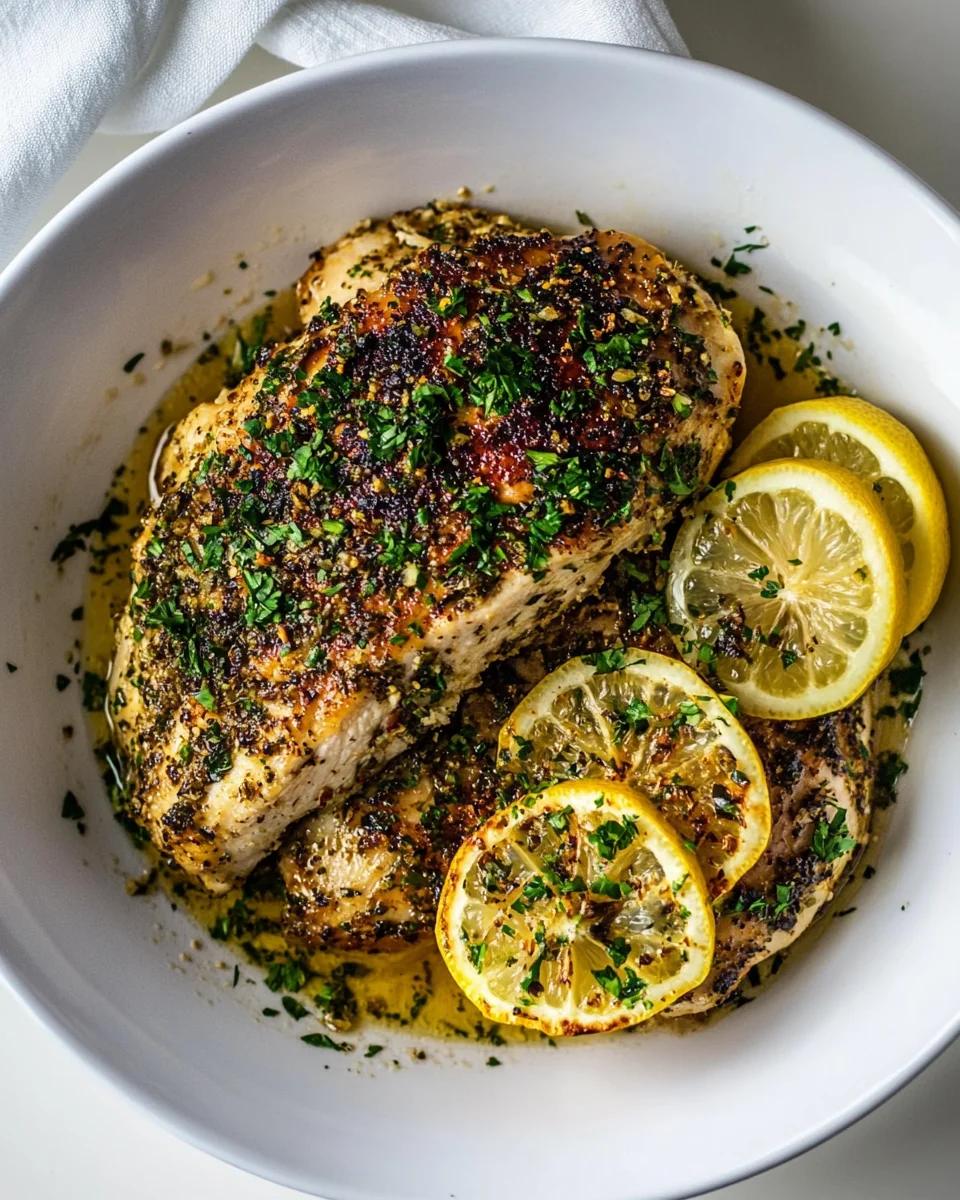 Simple Lemon Garlic Chicken Recipe