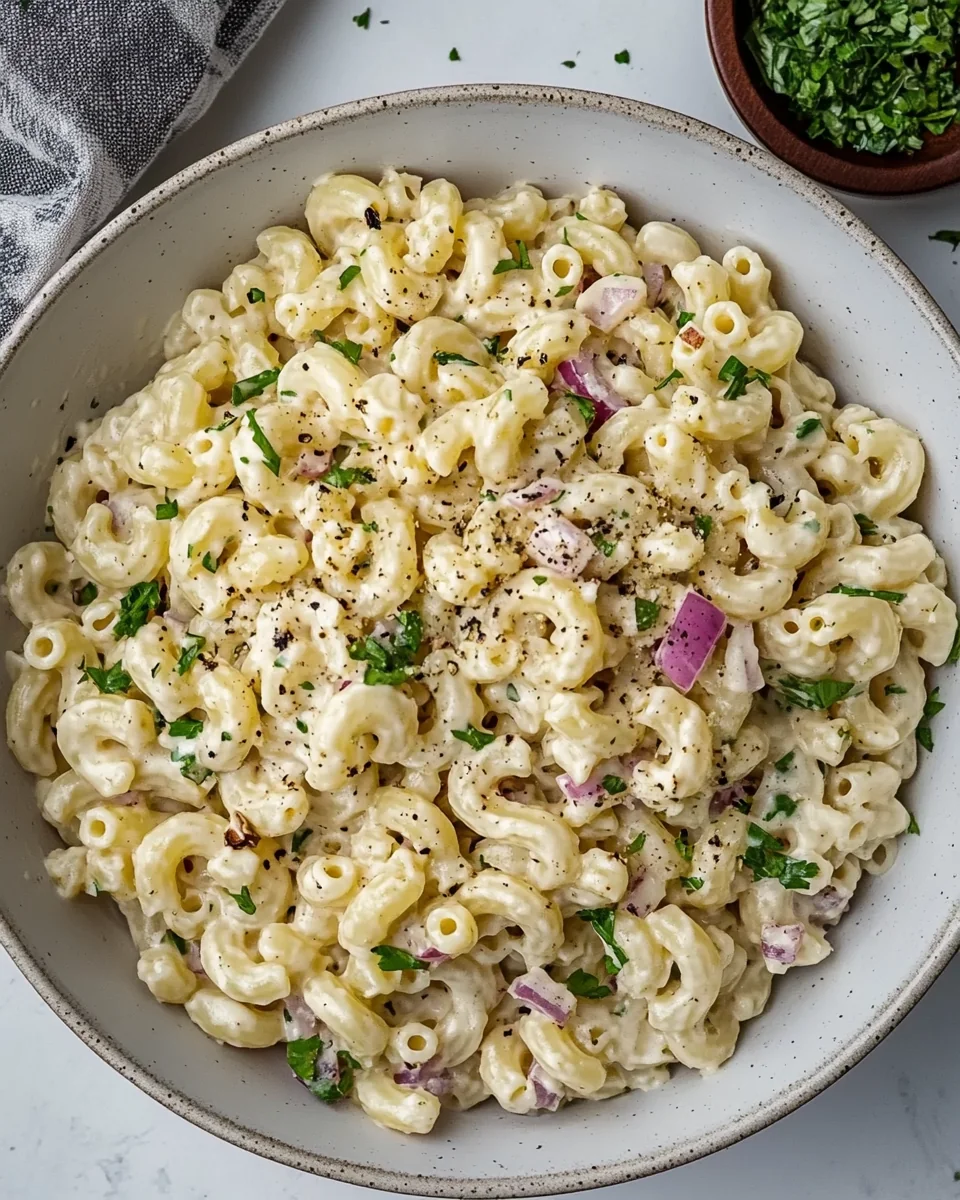 Classic Homemade Macaroni Salad for Any Occasion - additional image