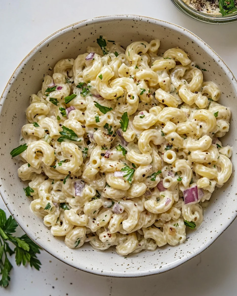 Classic Homemade Macaroni Salad for Any Occasion - additional image