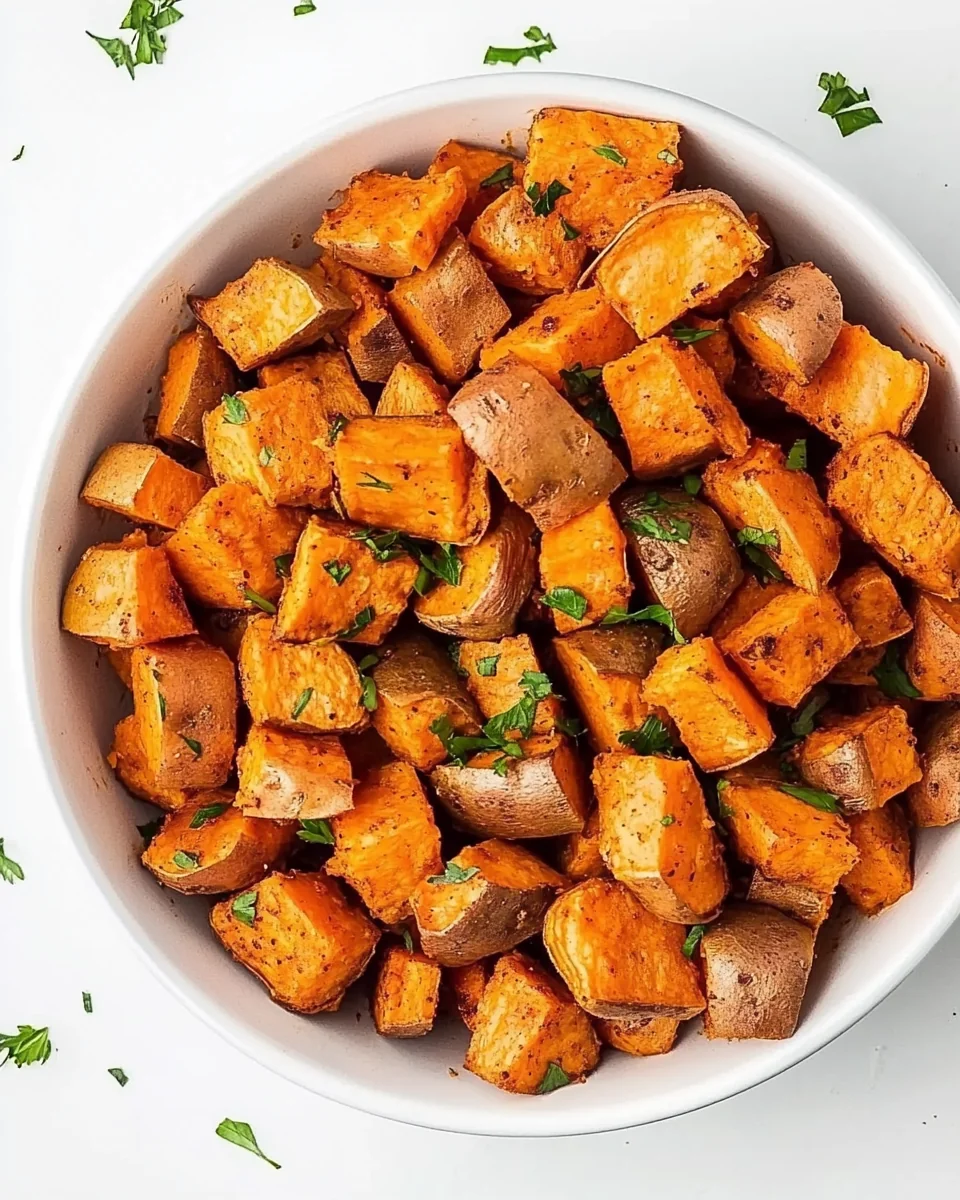 Simple Maple Chipotle Roasted Sweet Potatoes - additional image