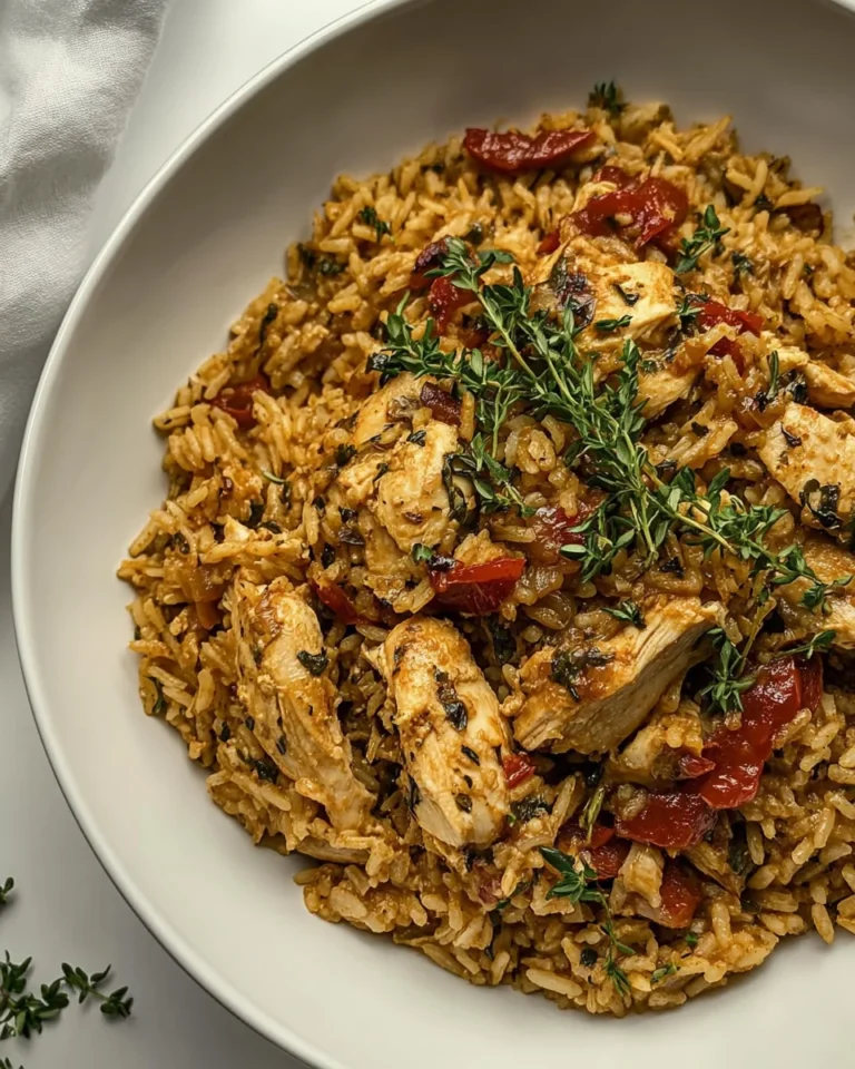 Creamy Marry Me Chicken and Rice One-Pot Dinner