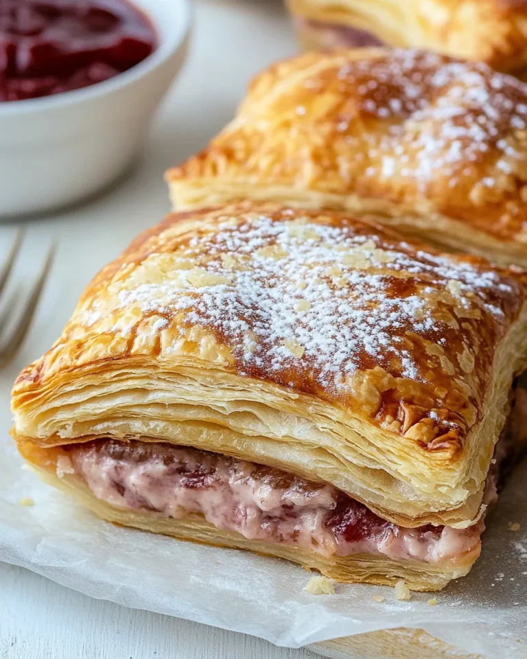 Delicious Monte Cristo Puff Pastry for a Cozy Night