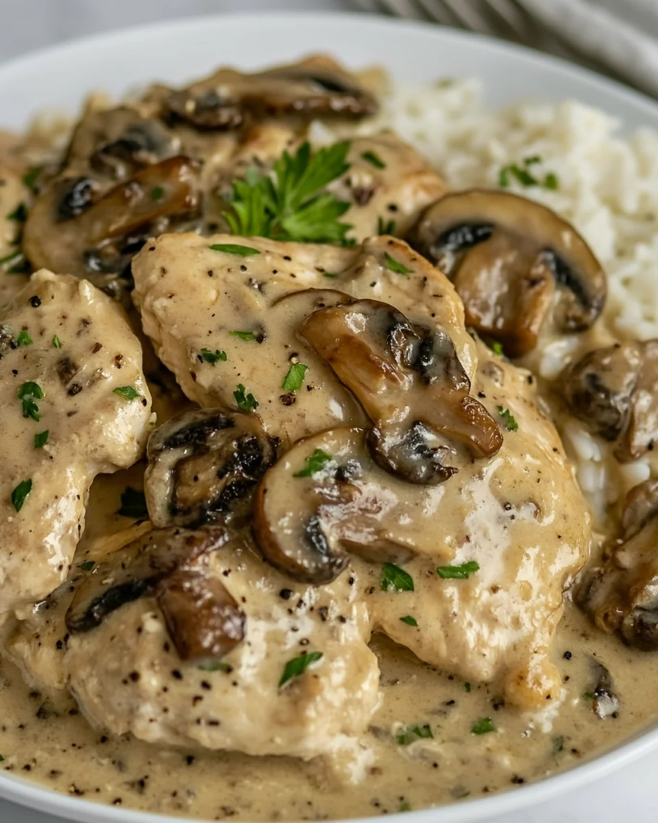 Savory Mushroom Chicken Skillet Dinner - additional image