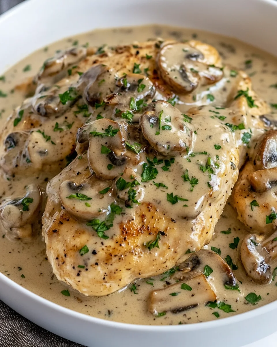 Savory Mushroom Chicken Skillet Dinner - additional image