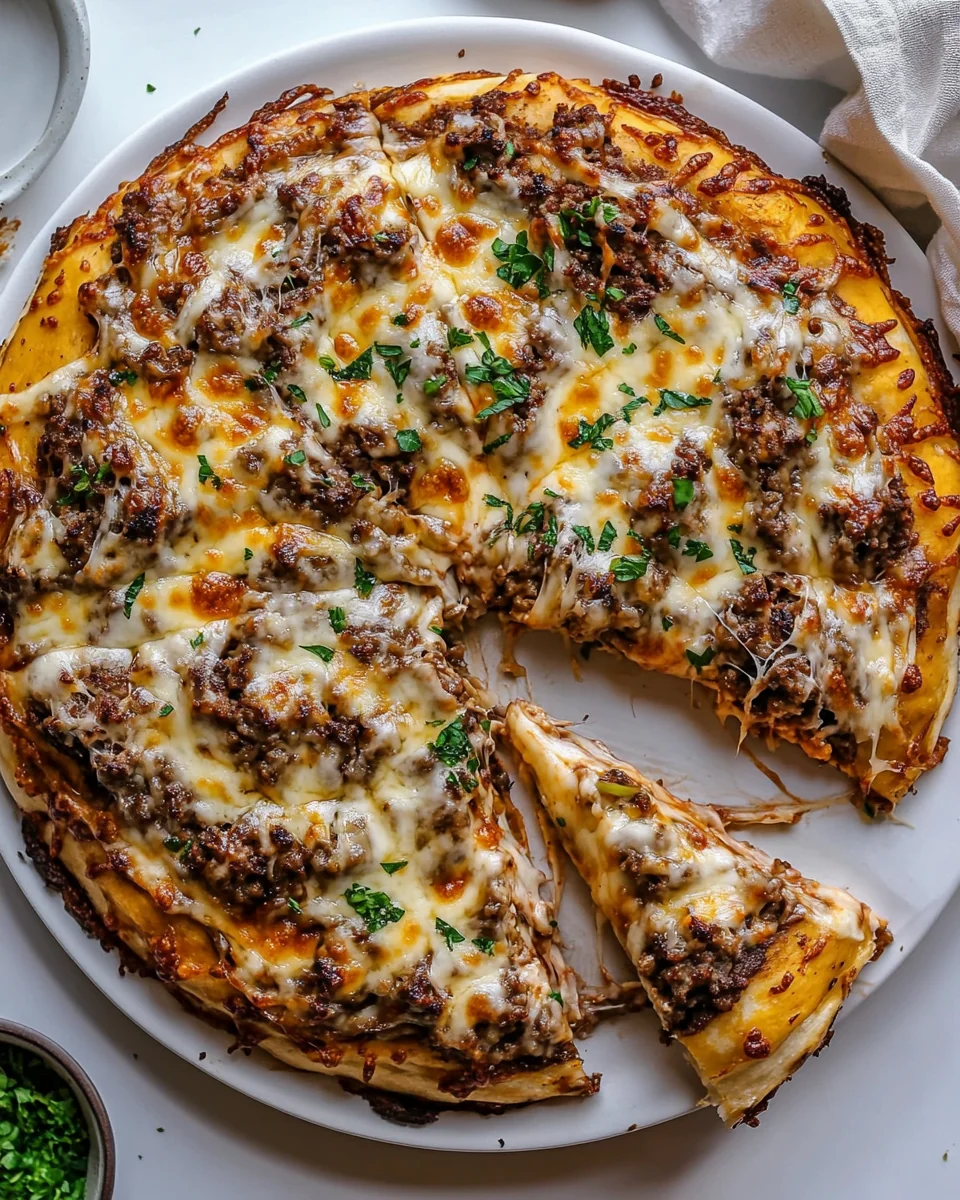 Savory Patty Melt Pizza For A Cozy Night In - additional image