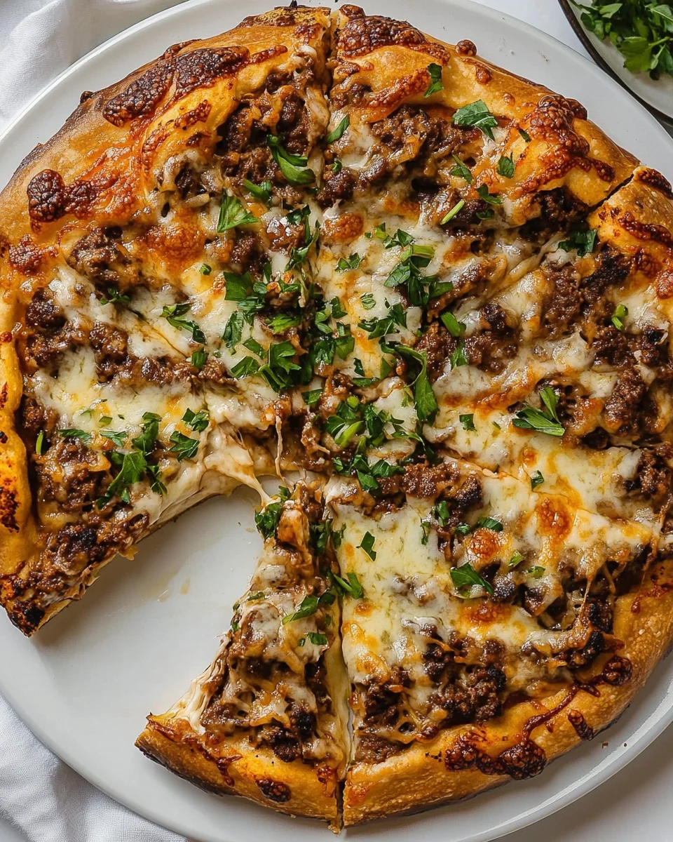 Savory Patty Melt Pizza For A Cozy Night In - additional image