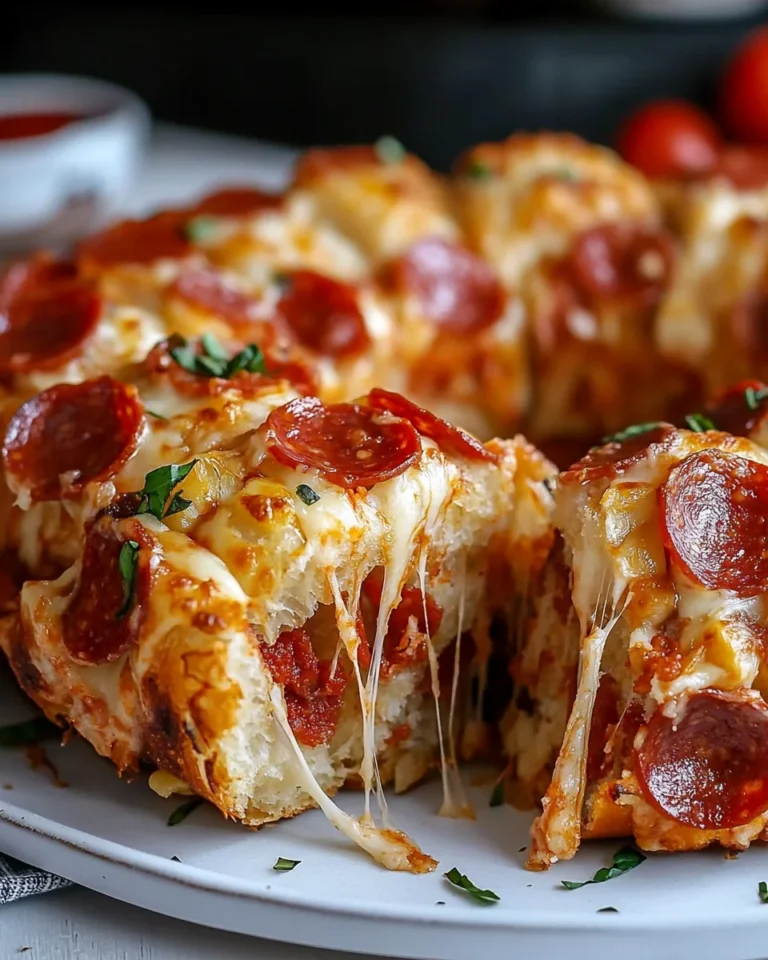 Savory Pepperoni Pull Apart Bread Made Easy