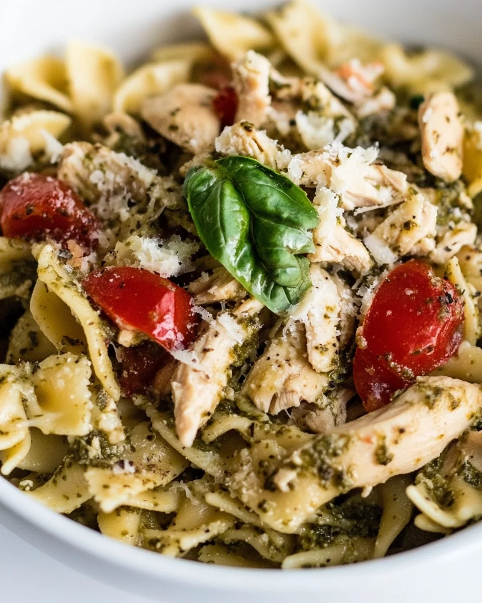 Slow Cooker Pesto Chicken Pasta: A Simple Comfort Dish - additional image