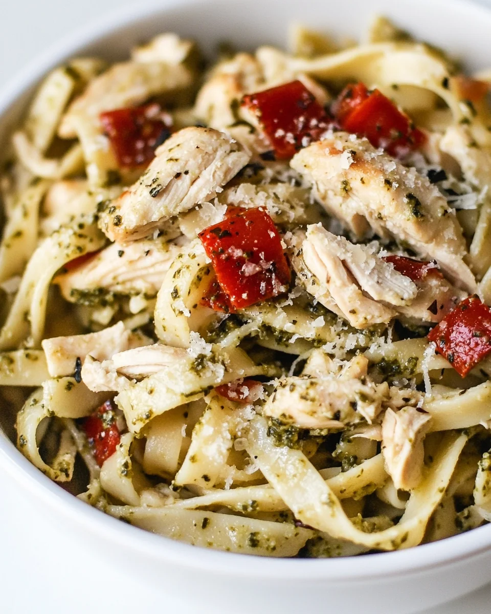 Slow Cooker Pesto Chicken Pasta: A Simple Comfort Dish - additional image