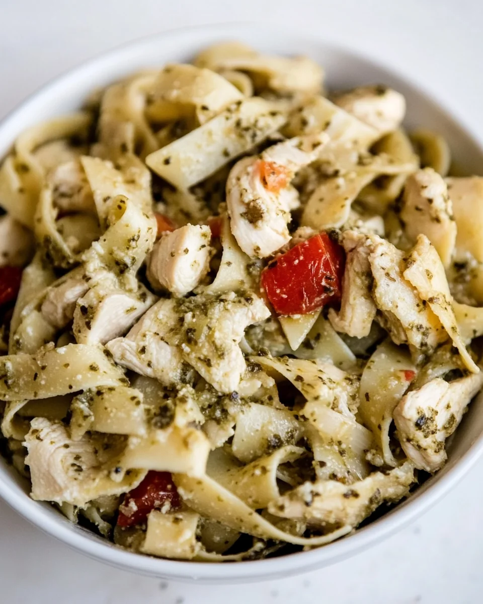 Slow Cooker Pesto Chicken Pasta: A Simple Comfort Dish - additional image