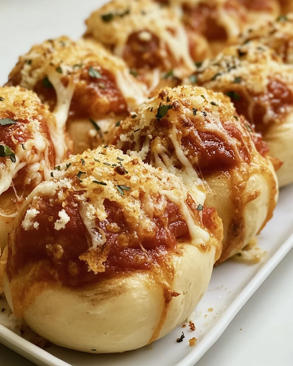 Savory Homemade Pizza Bombs