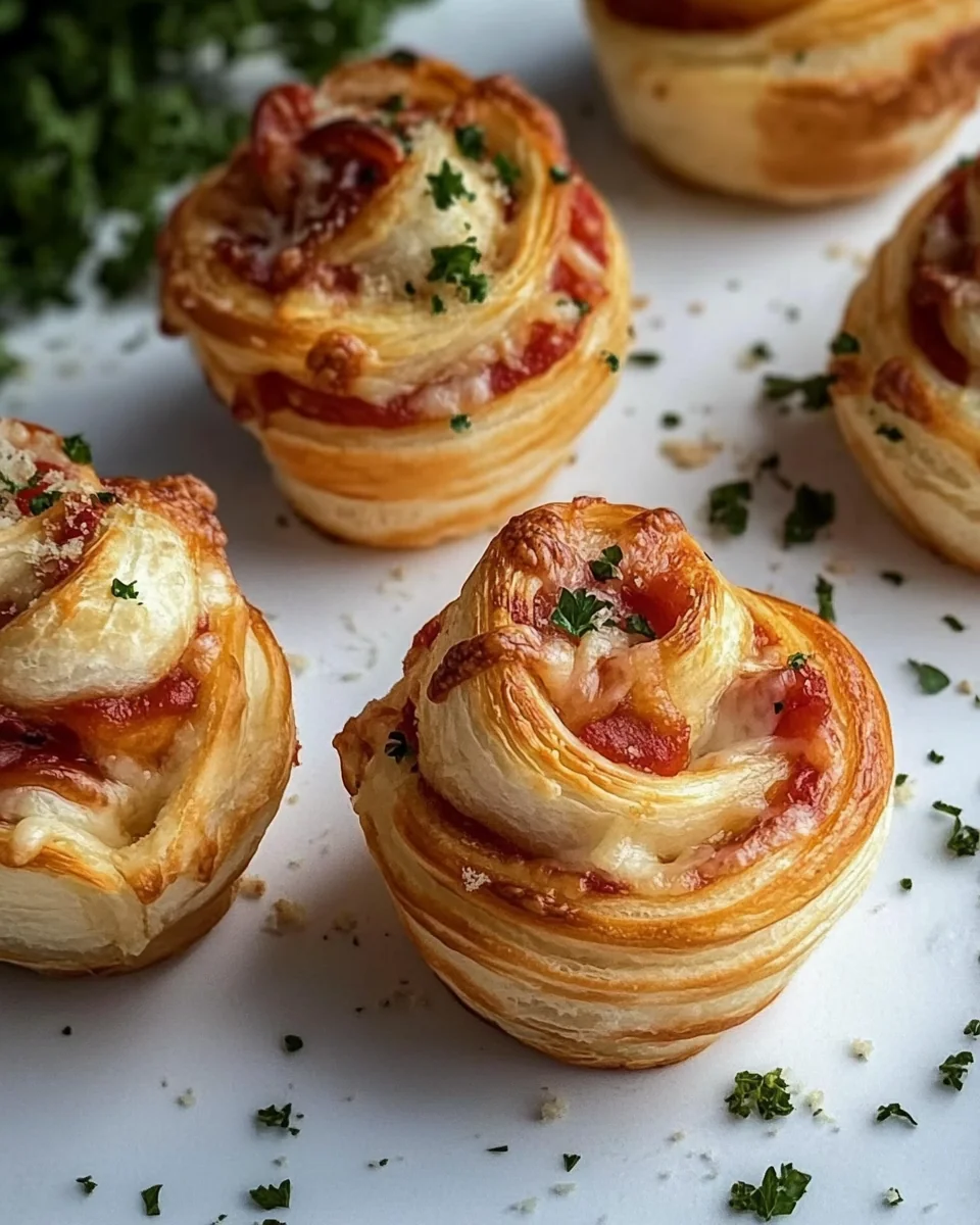 Savory Homemade Pizza Cruffins - additional image