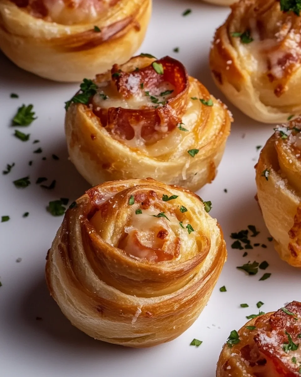 Savory Homemade Pizza Cruffins - additional image