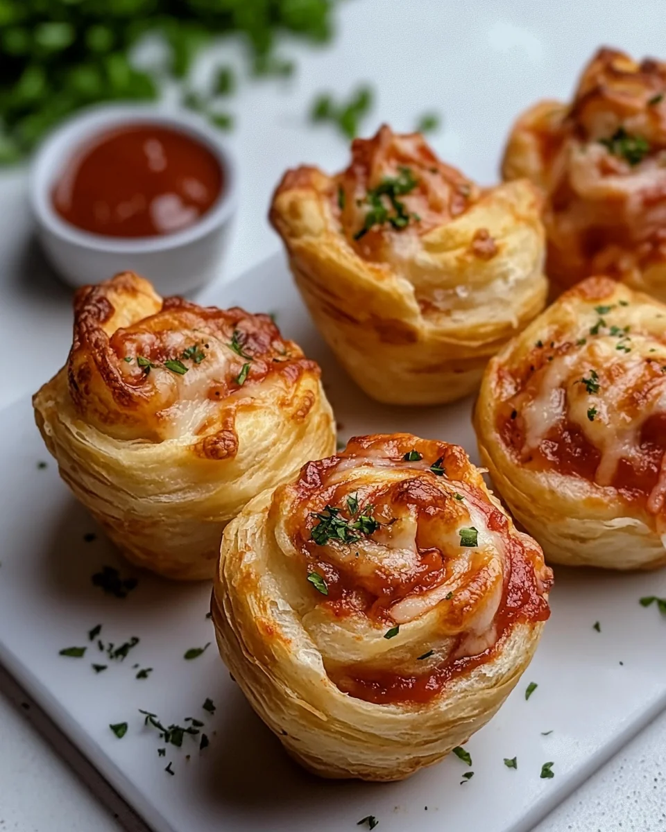 Savory Homemade Pizza Cruffins - additional image