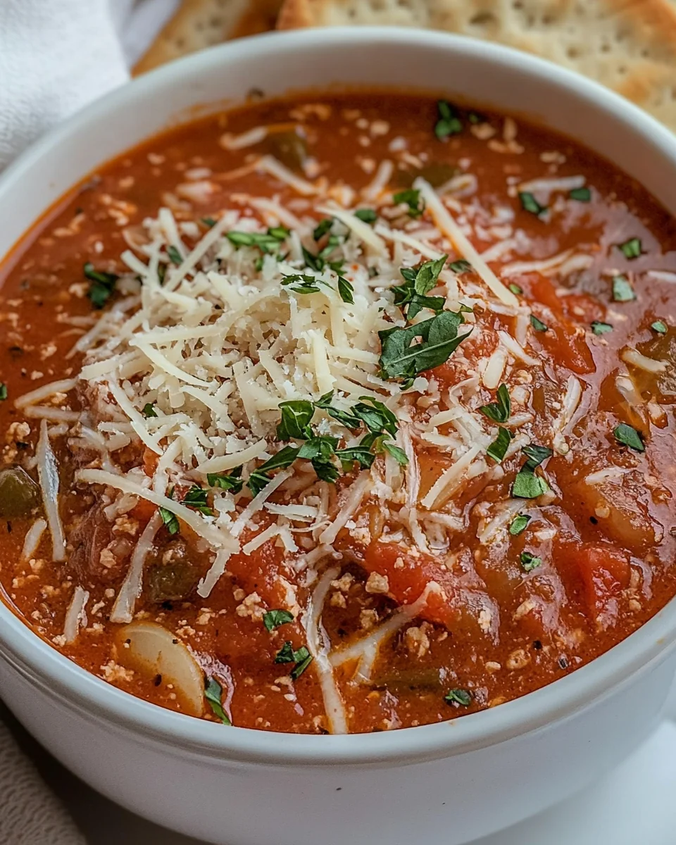 Hearty Pizza Soup for a Cozy Night In - additional image