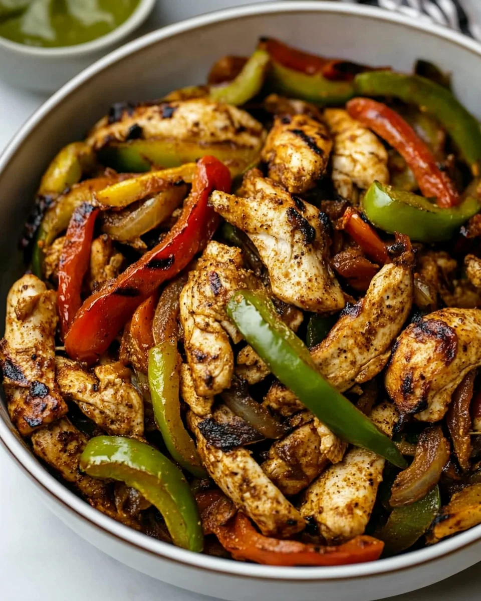 Quick and Easy Air Fryer Chicken Fajitas Recipe - additional image