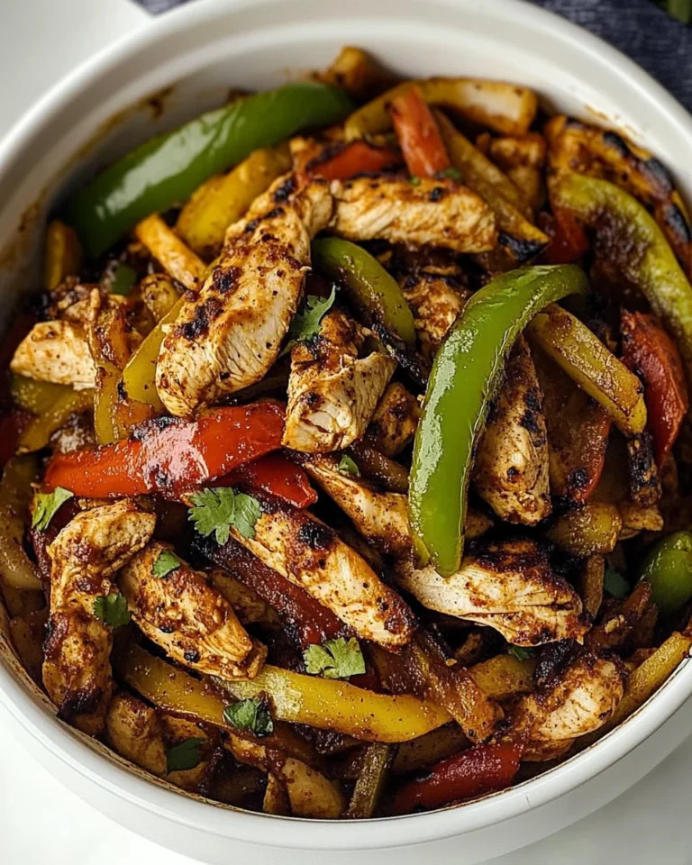 Quick and Easy Air Fryer Chicken Fajitas Recipe
