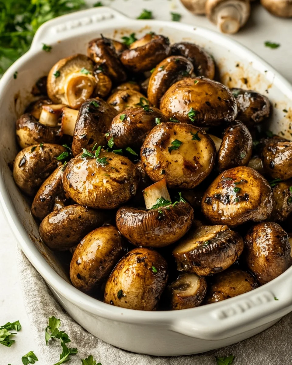 Simple Savory Ranch Mushrooms - additional image