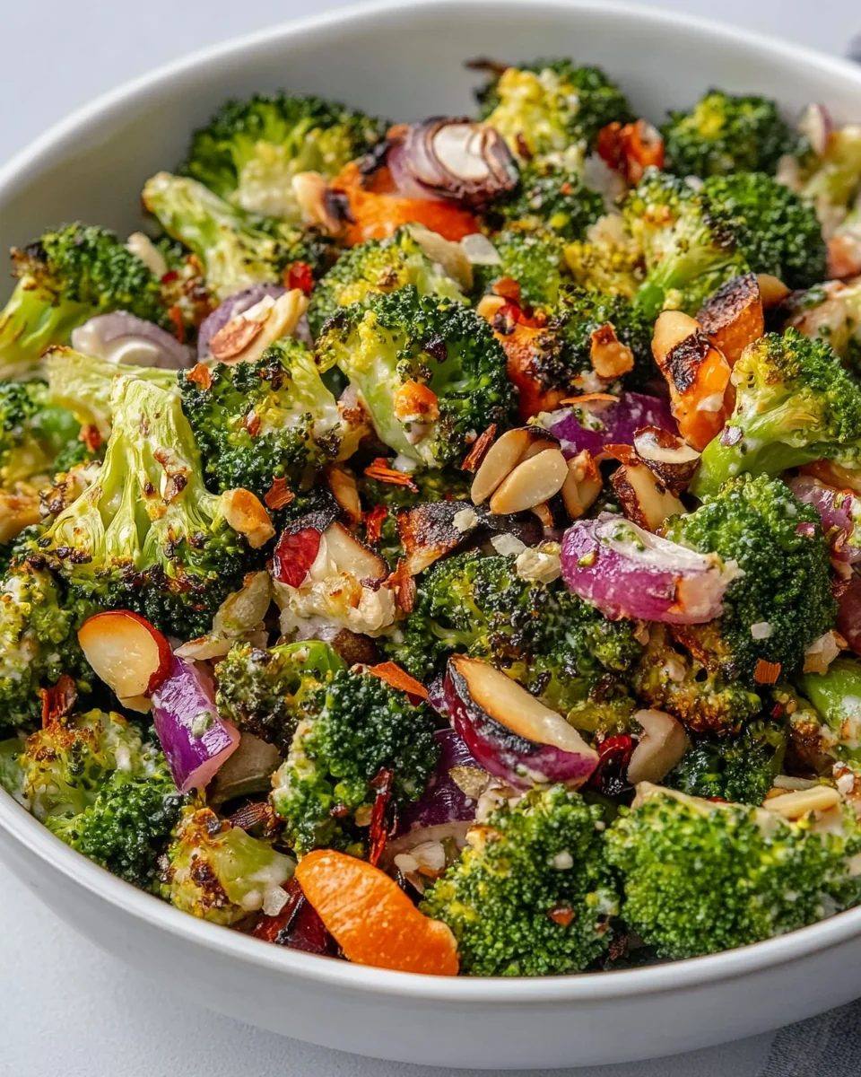 Fresh Roasted Broccoli Salad For A Healthy Side - additional image
