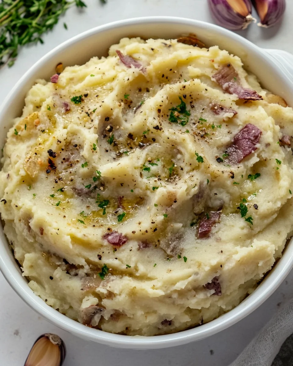 Perfect Roasted Garlic Mashed Potatoes - additional image