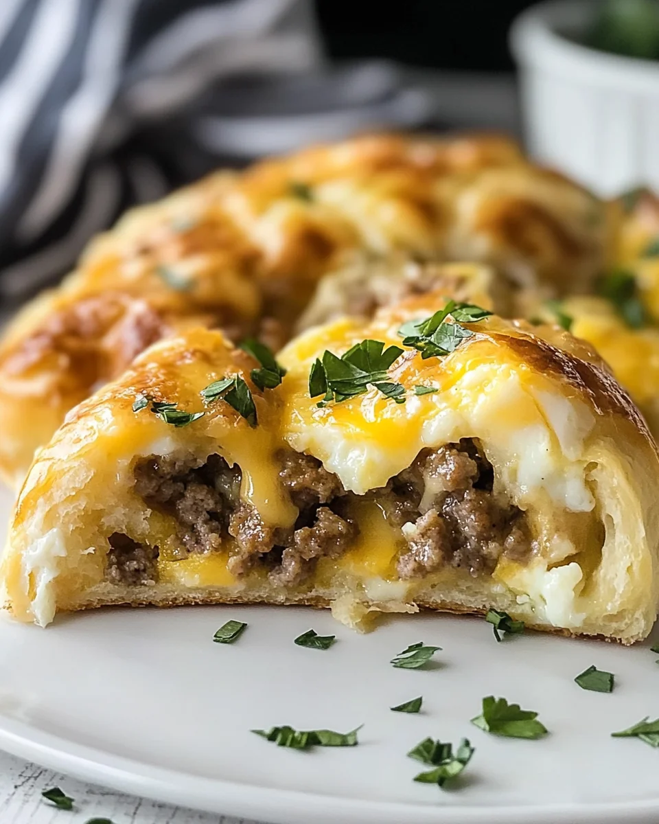 Savory Homemade Sausage Egg and Cheese Breakfast Rolls - additional image