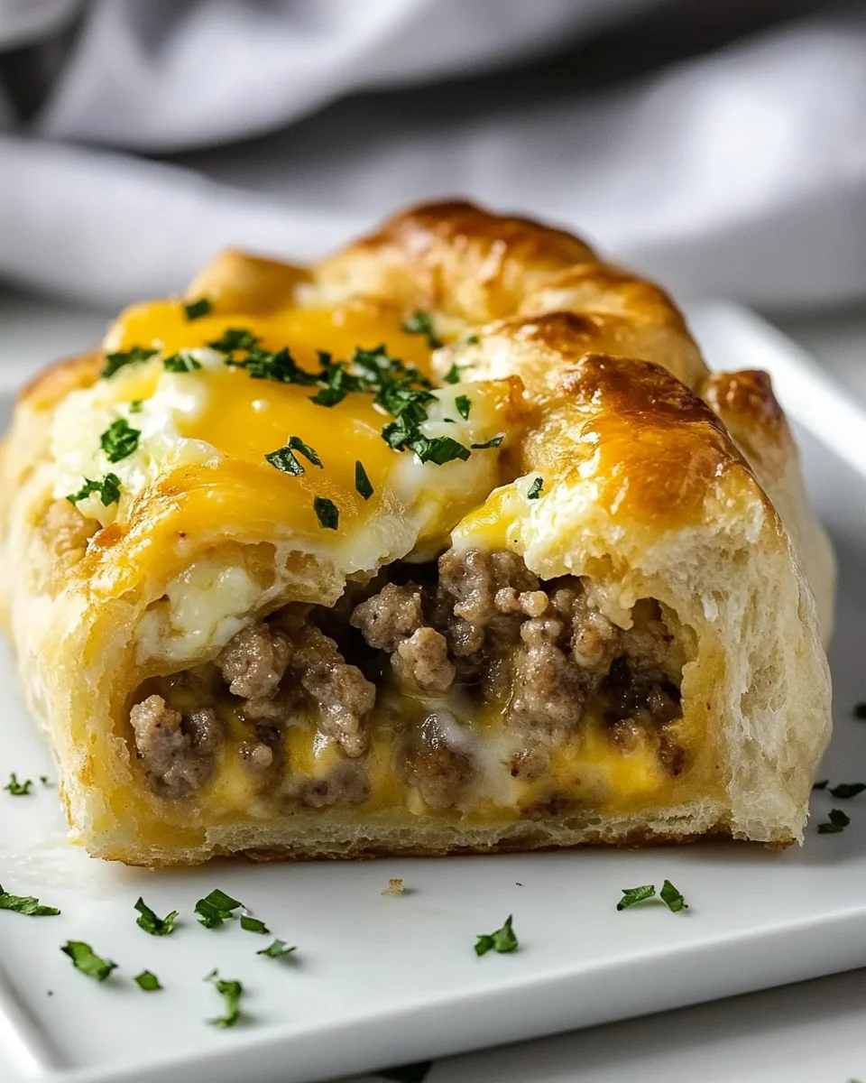 Savory Homemade Sausage Egg and Cheese Breakfast Rolls - additional image