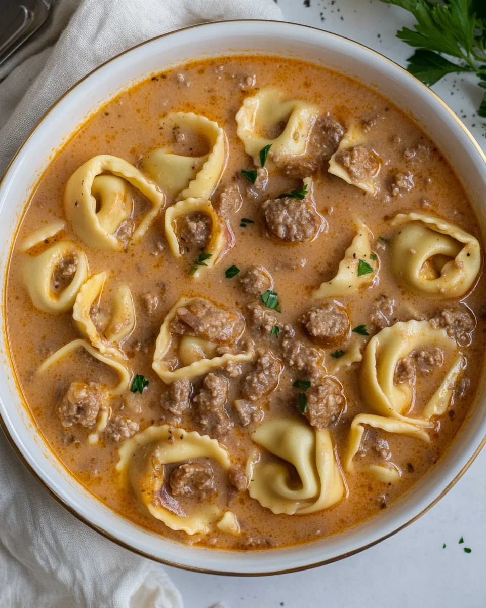 Classic Sausage Tortellini Soup for Cozy Nights - additional image