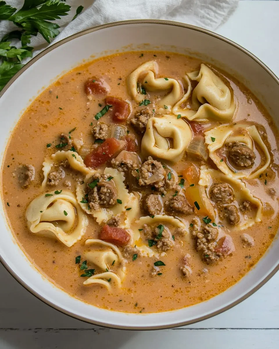 Classic Sausage Tortellini Soup for Cozy Nights - additional image