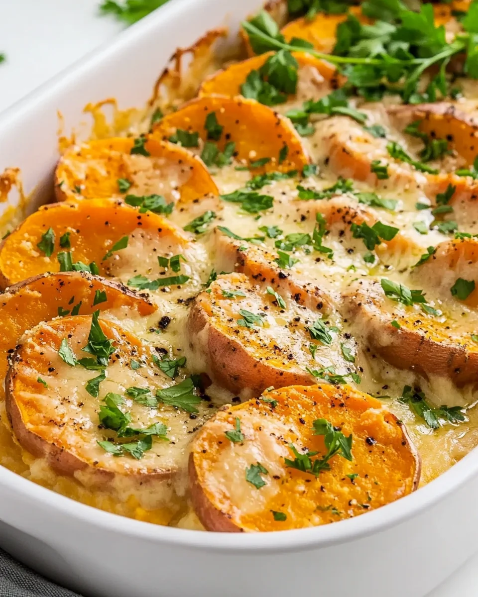 Perfectly Creamy Scalloped Sweet Potatoes - additional image