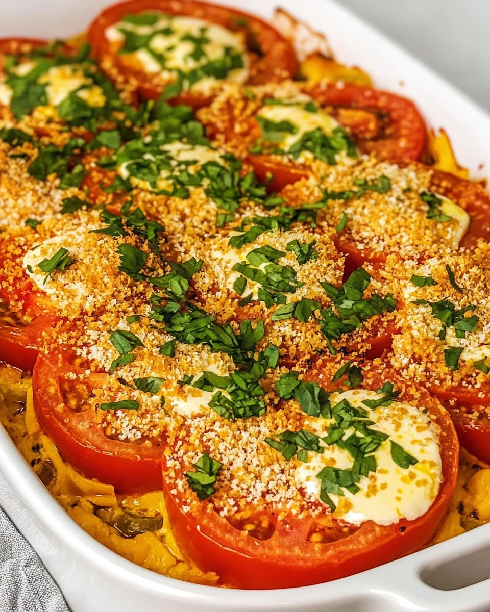 Classic Scalloped Tomatoes With Fresh Herbs - additional image
