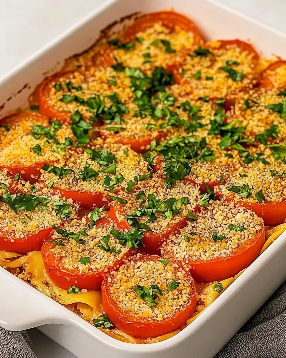 Classic Scalloped Tomatoes With Fresh Herbs - additional image