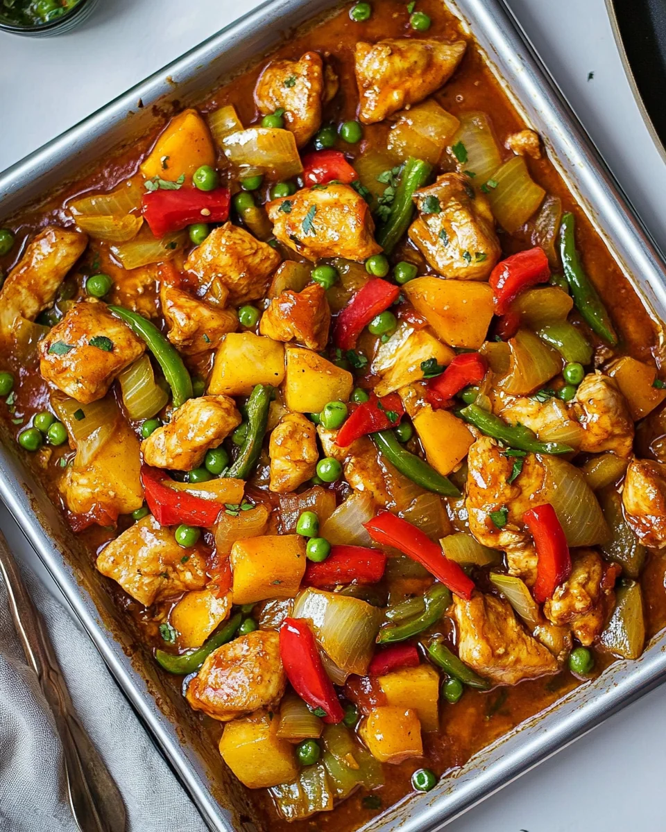 Sheet Pan Sweet and Sour Chicken Made Simple and Delicious - additional image