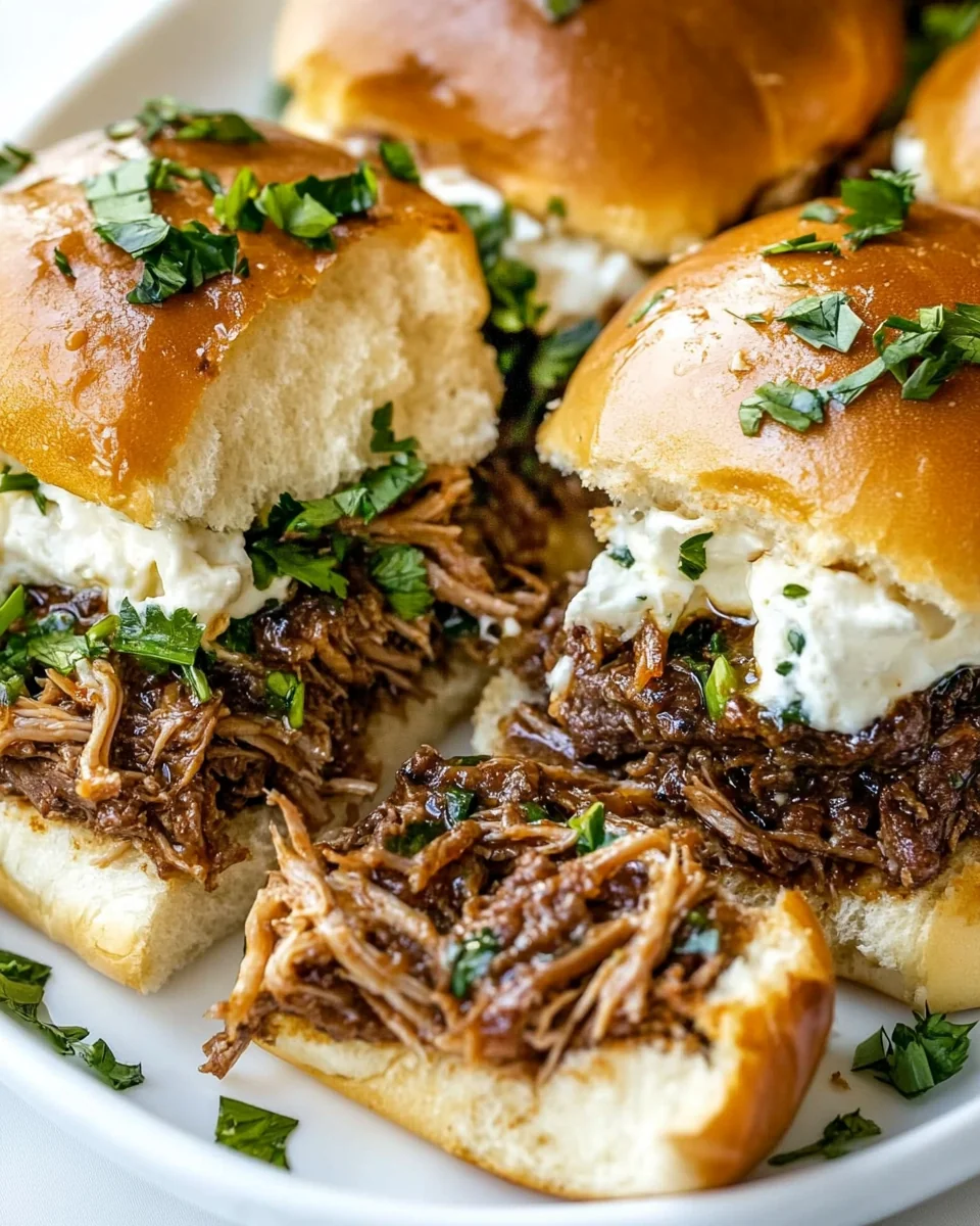 Savory Shredded Beef Sliders for a Comforting Meal - additional image