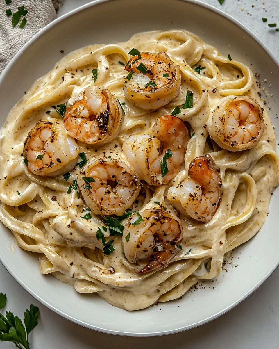 Creamy Shrimp Alfredo: A Perfect Comfort Food Classic - additional image
