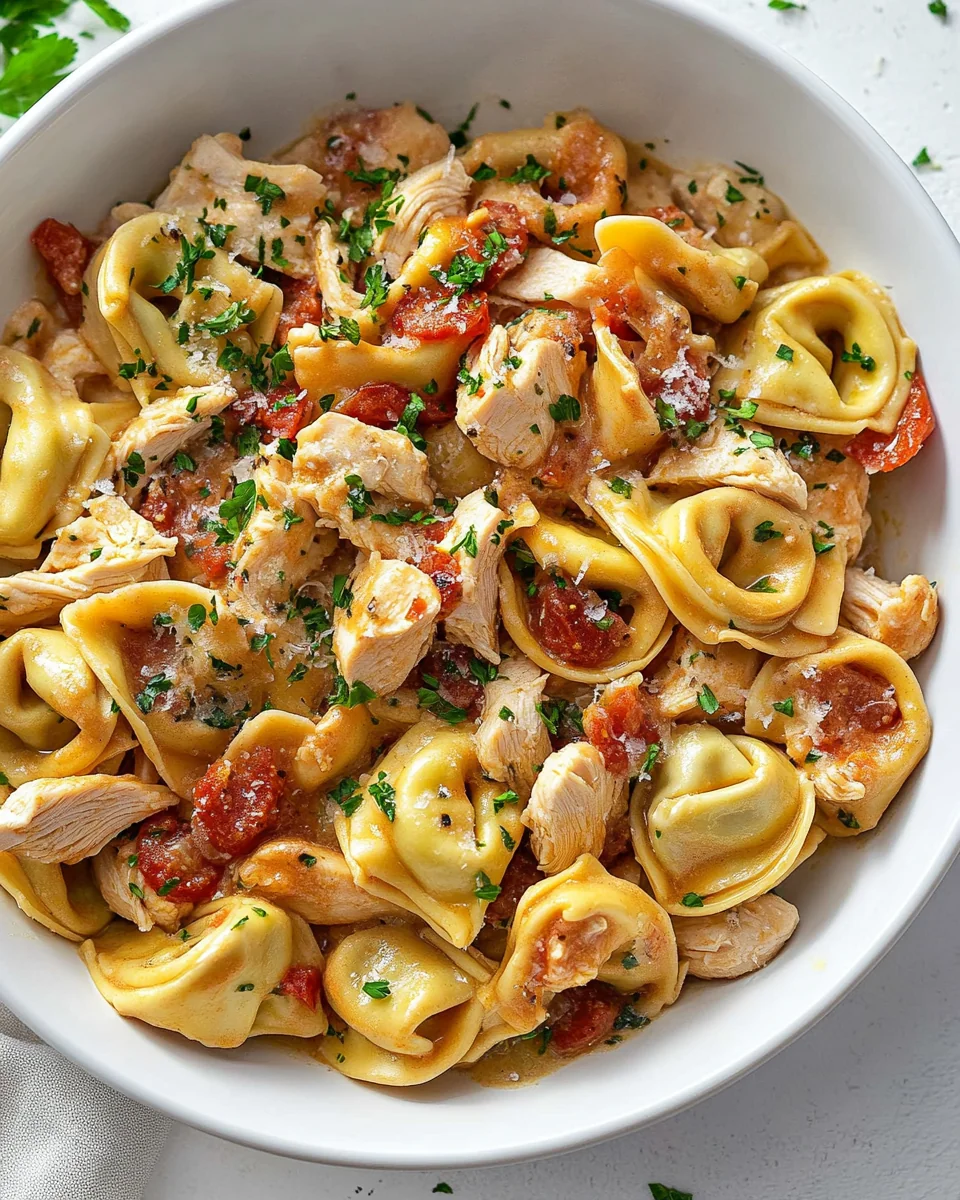 Skillet Chicken Tortellini for a Quick and Delicious Dinner - additional image