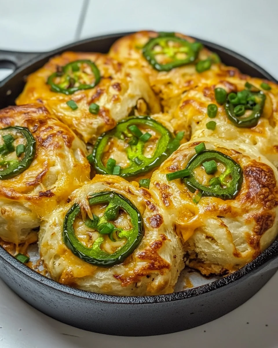 Skillet Jalapeno Popper Rolls: Delicious and Cheesy Comfort Food - additional image