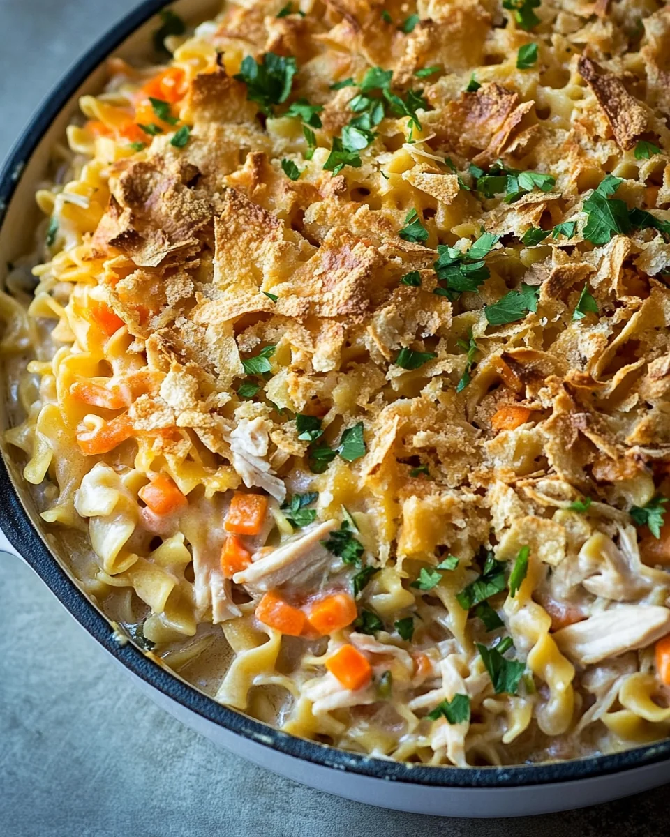 Skillet Turkey Noodle Casserole: A Simple Comfort Meal - additional image