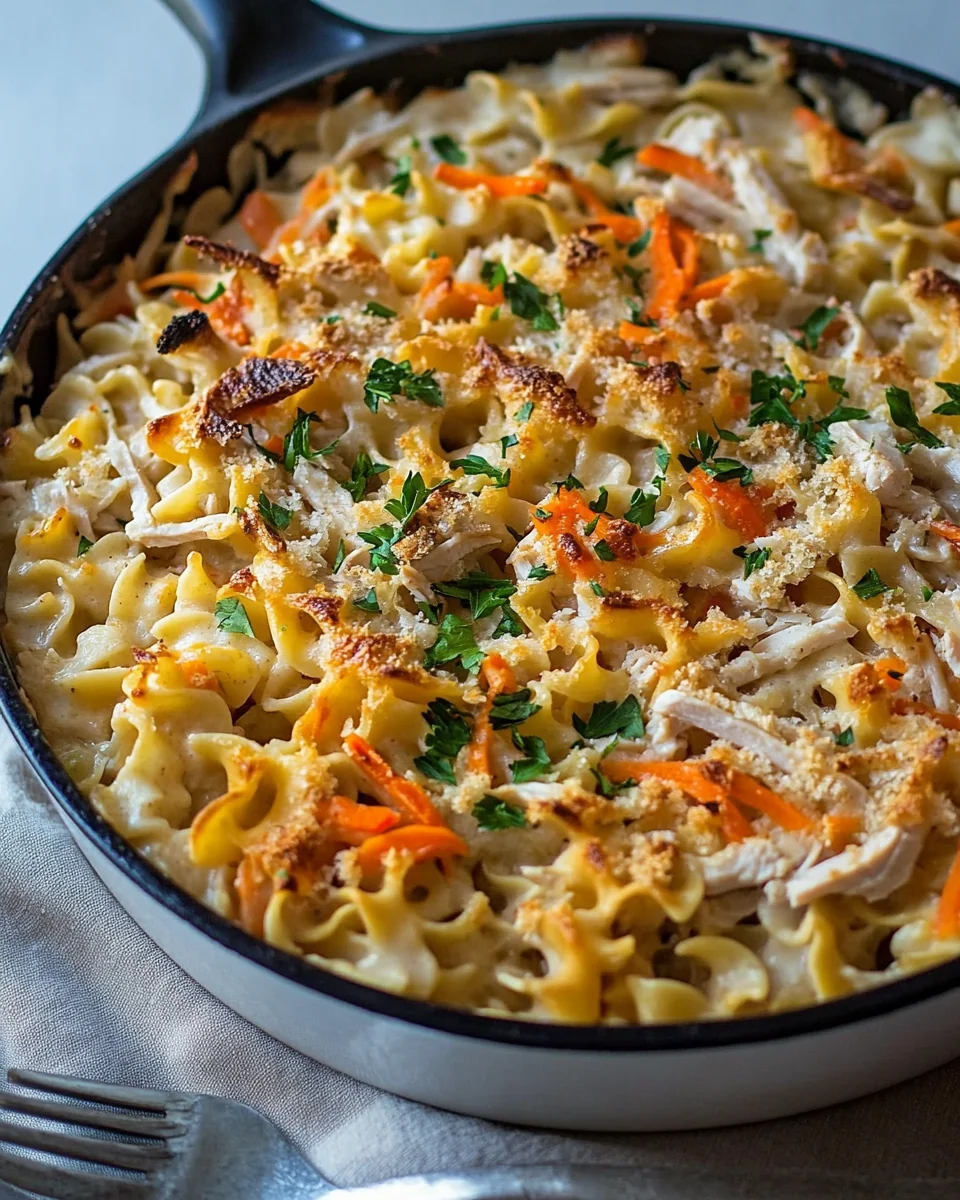 Skillet Turkey Noodle Casserole: A Simple Comfort Meal - additional image