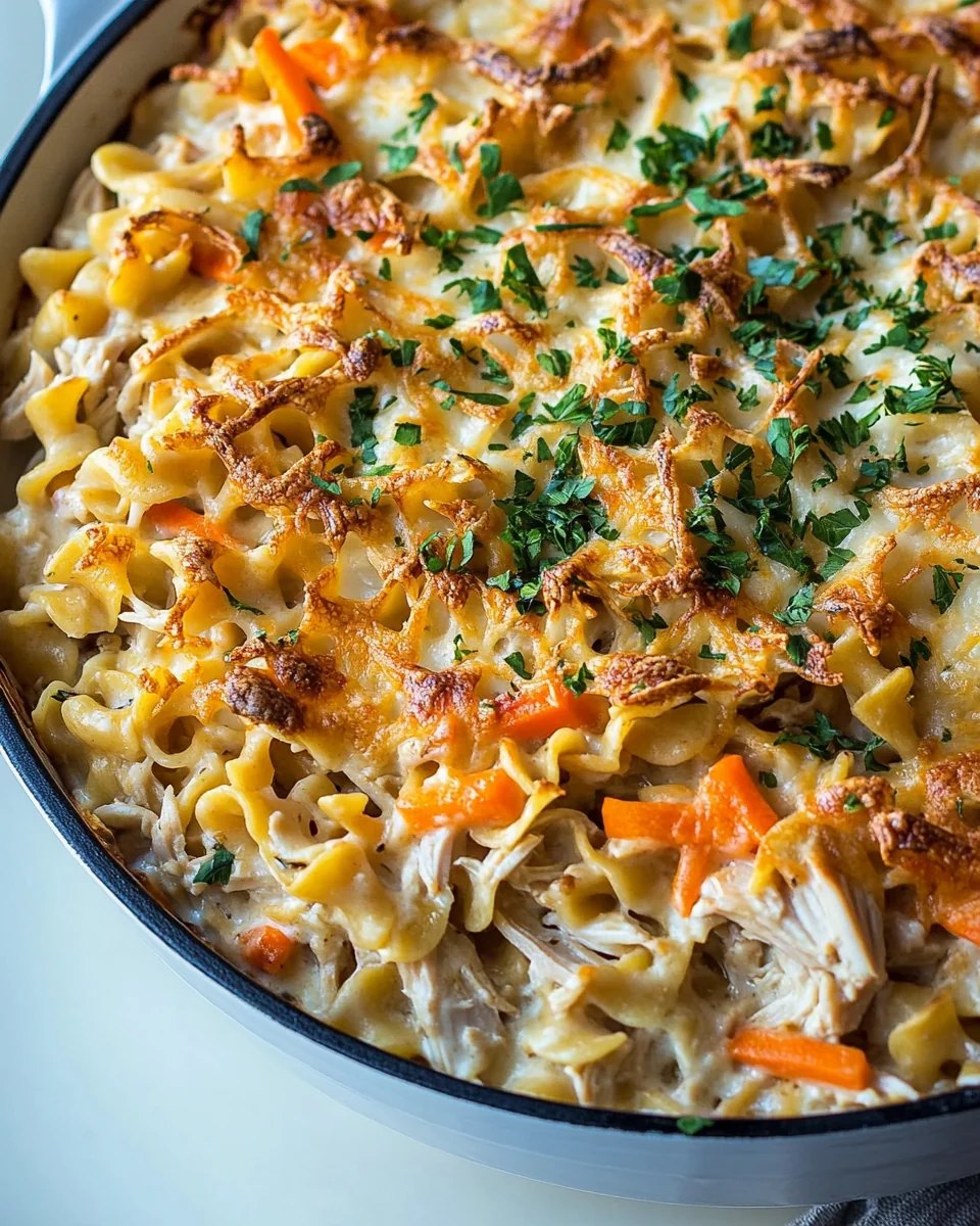 Skillet Turkey Noodle Casserole: A Simple Comfort Meal