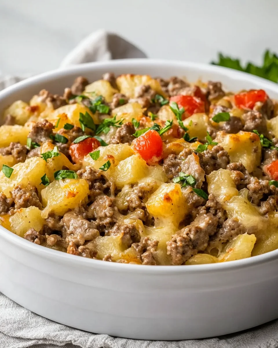 Homemade Philly Cheesesteak Casserole for Busy Days - additional image