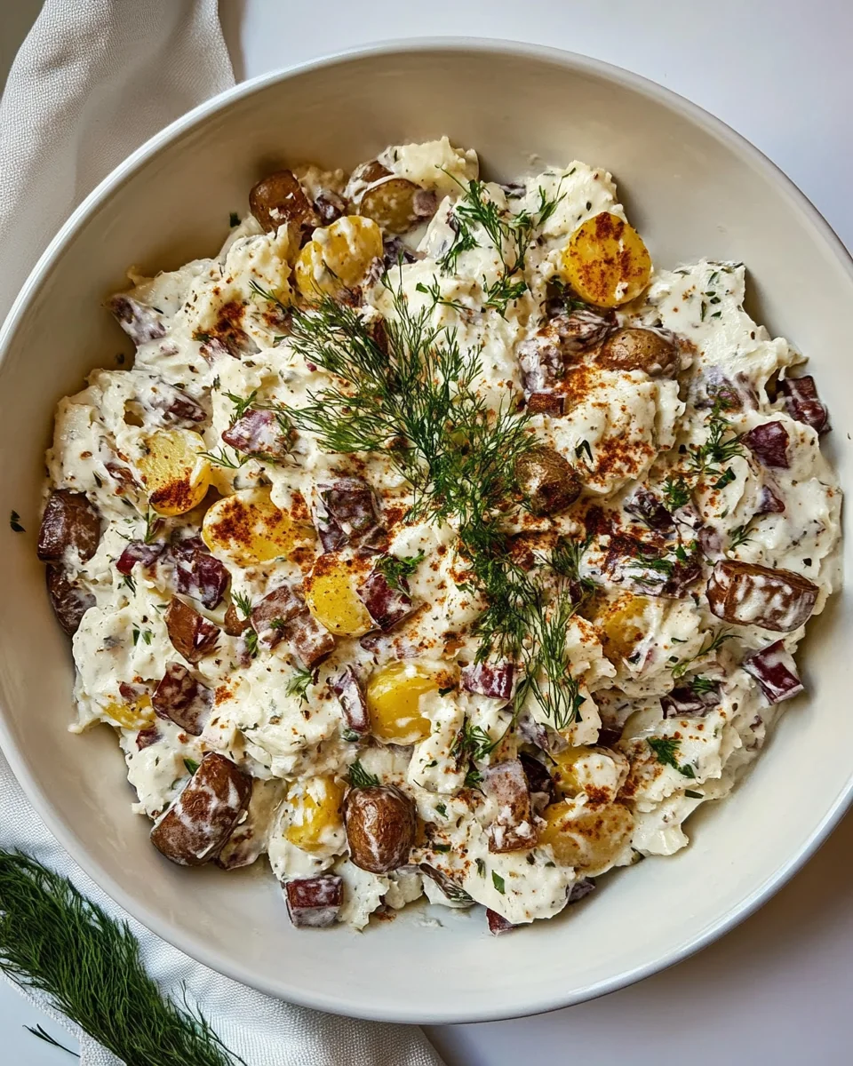 Fresh and Flavorful Smashed Potato Salad - additional image