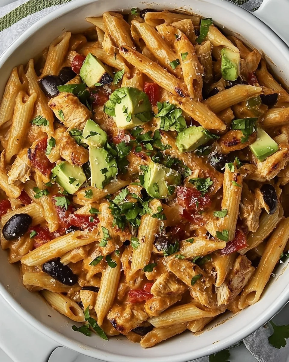 Savory Southwest Chicken Pasta Recipe - additional image