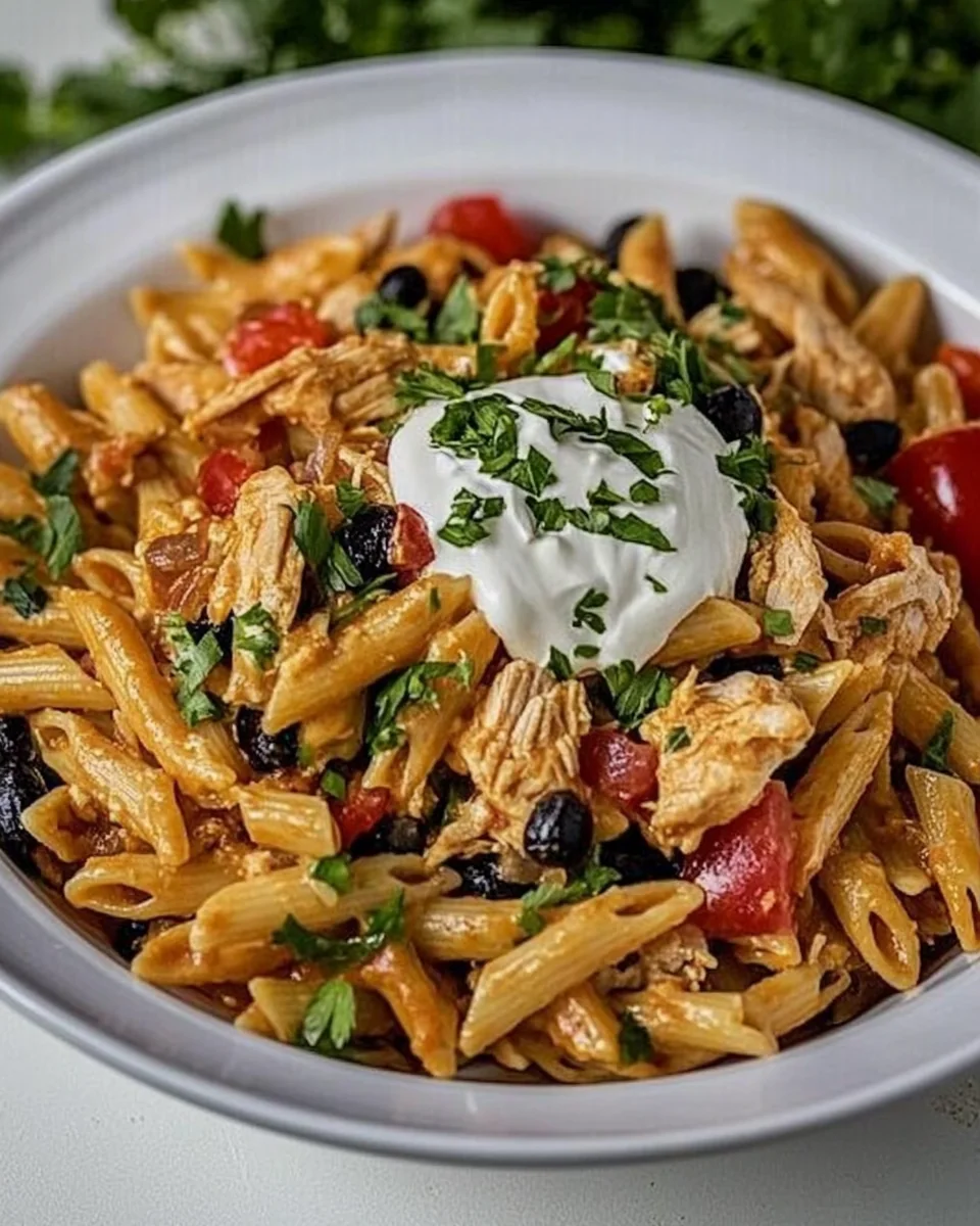 Savory Southwest Chicken Pasta Recipe - additional image