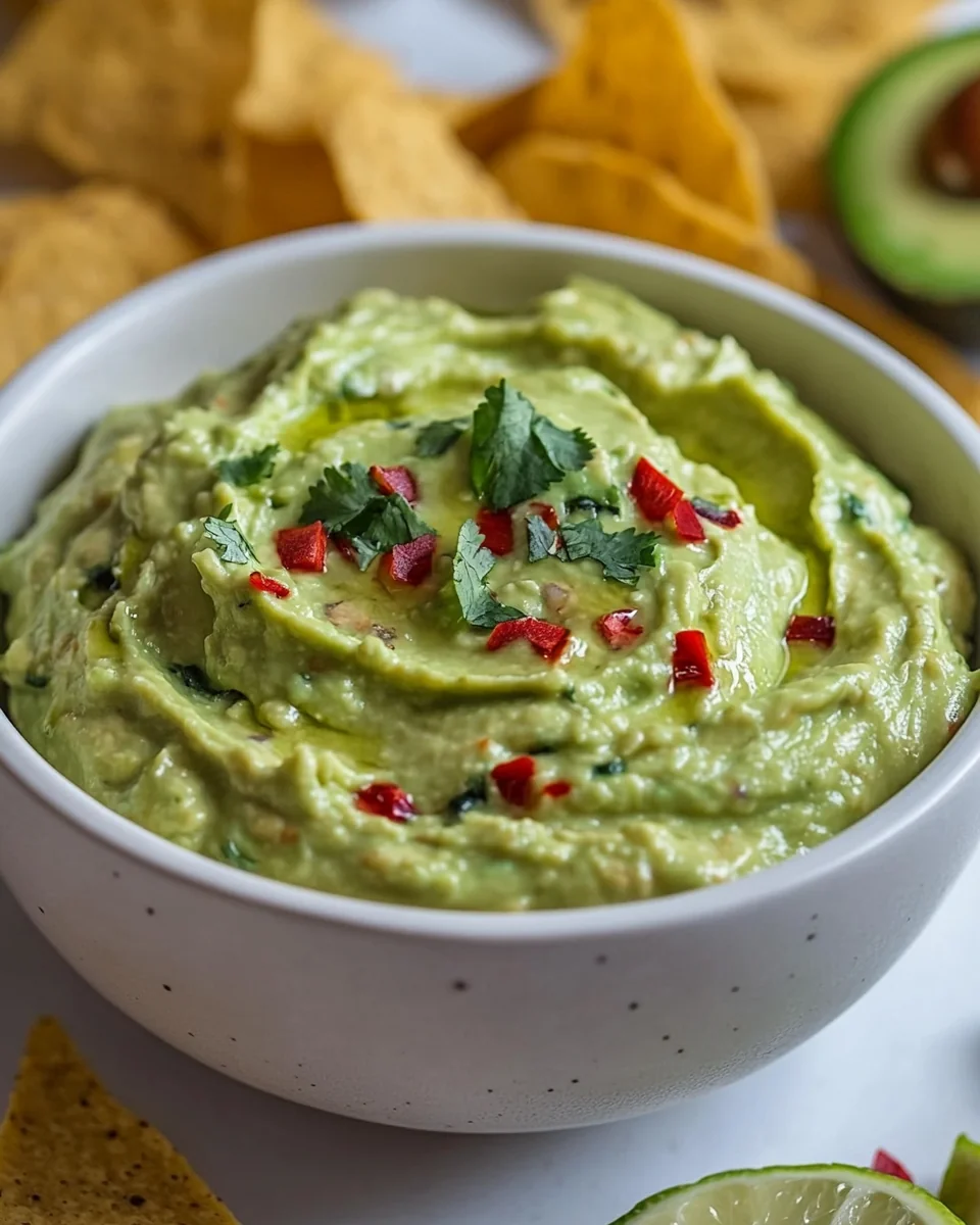 Spicy Avocado Dip: A Simple and Flavorful Homemade Treat - additional image