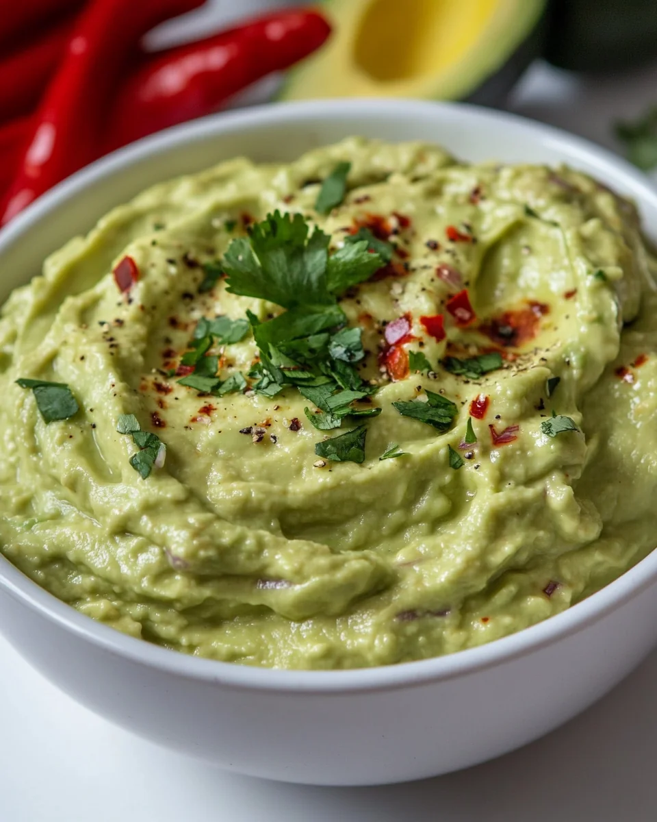 Spicy Avocado Dip: A Simple and Flavorful Homemade Treat
