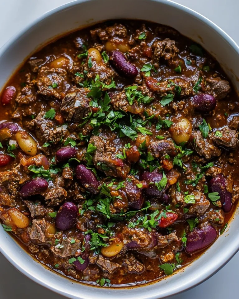 Perfect Spicy Steak Chili For A Cozy Night In