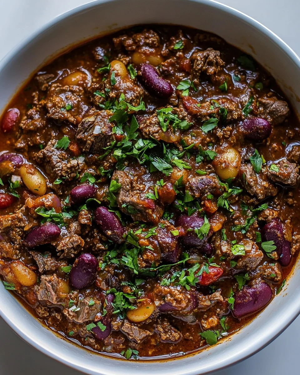 Perfect Spicy Steak Chili For A Cozy Night In