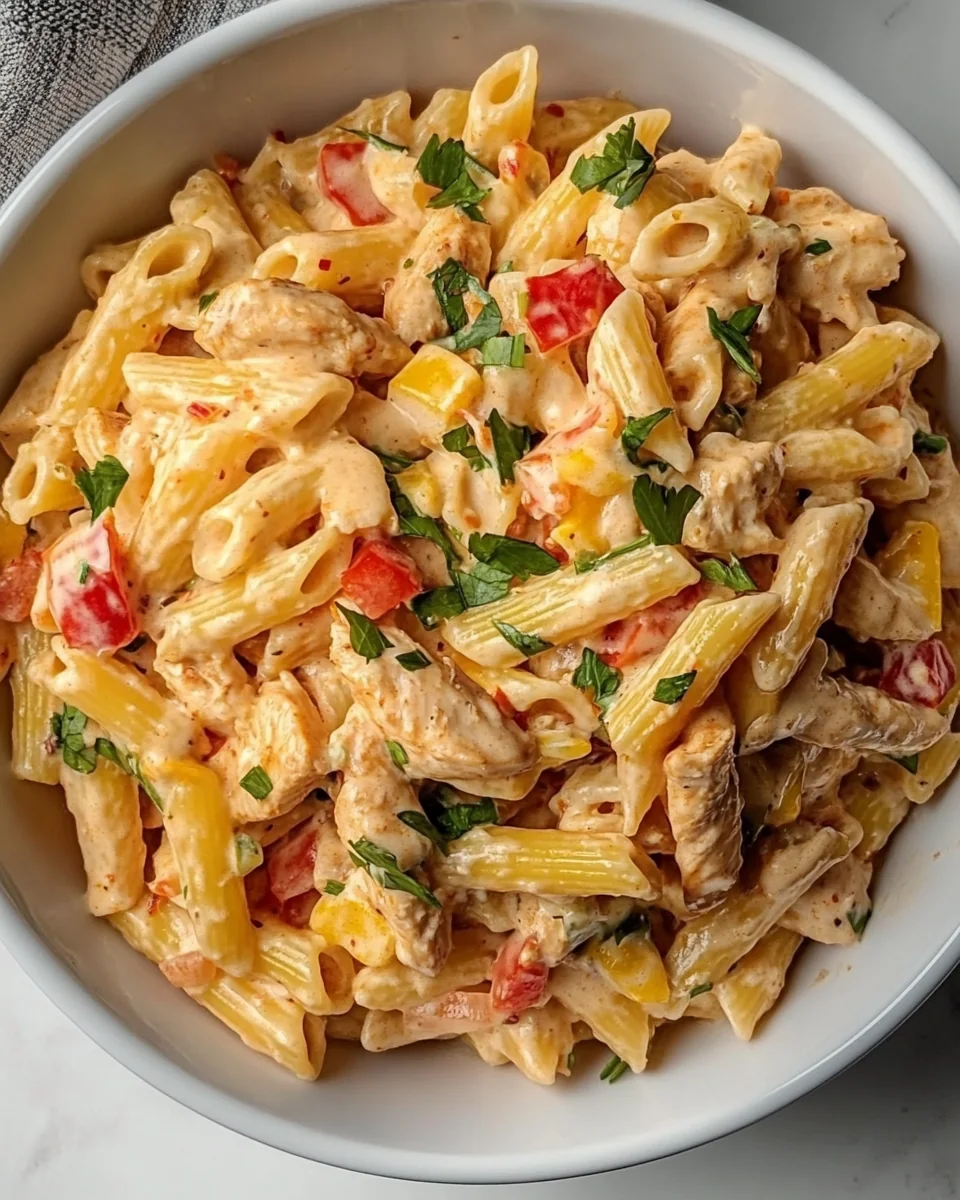 Sriracha Chicken Pasta Salad: A Flavorful, Fresh Meal Prep Delight - additional image