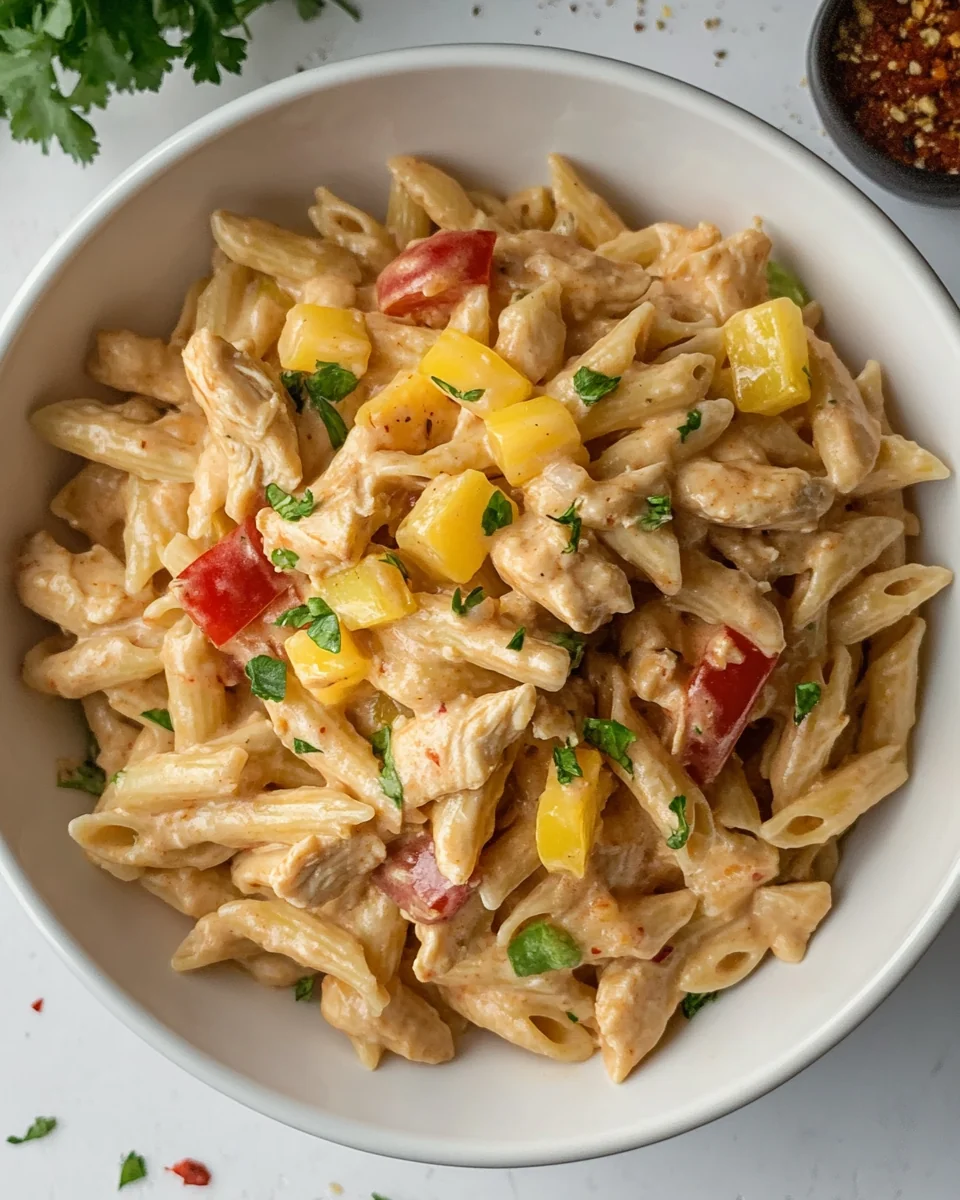 Sriracha Chicken Pasta Salad: A Flavorful, Fresh Meal Prep Delight - additional image